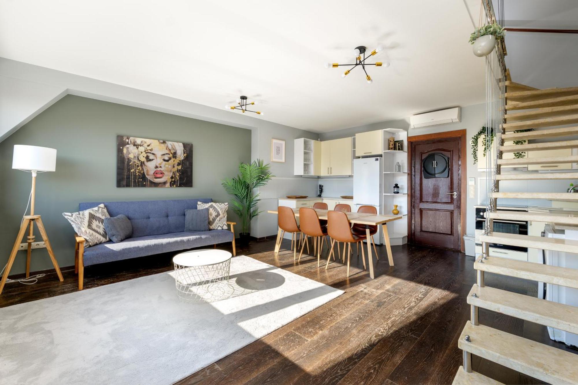 Apartment 3bedroom Triplex Rooftop